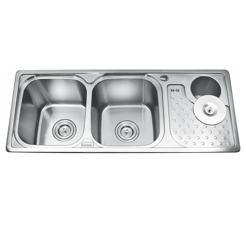 Chậu rửa bát inox 2 hố Gorlde GD-5803